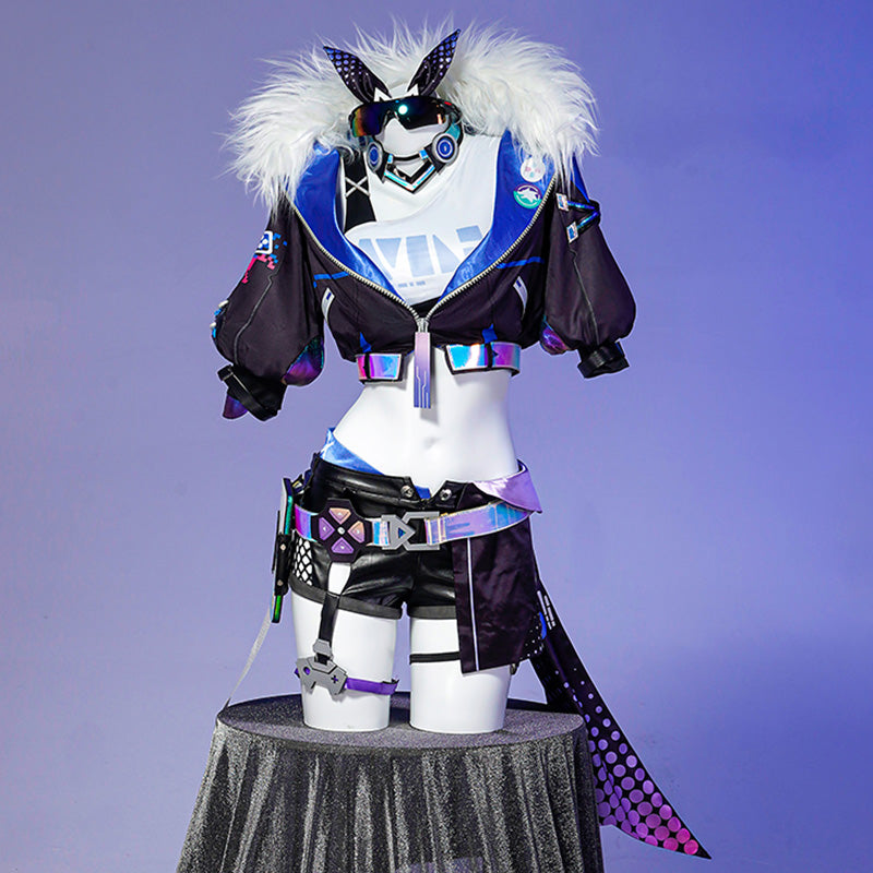 Honkai Star Rail Silver Wolf B Edition Cosplay Costume Winkcosplay 7537