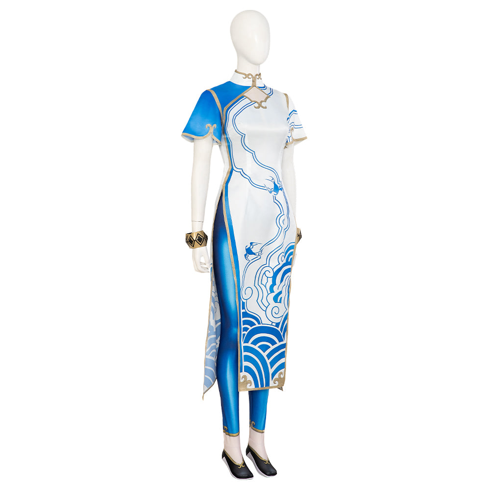 Street Fighter 6 Chun-Li Chunli B Version Cosplay Costume – Winkcosplay