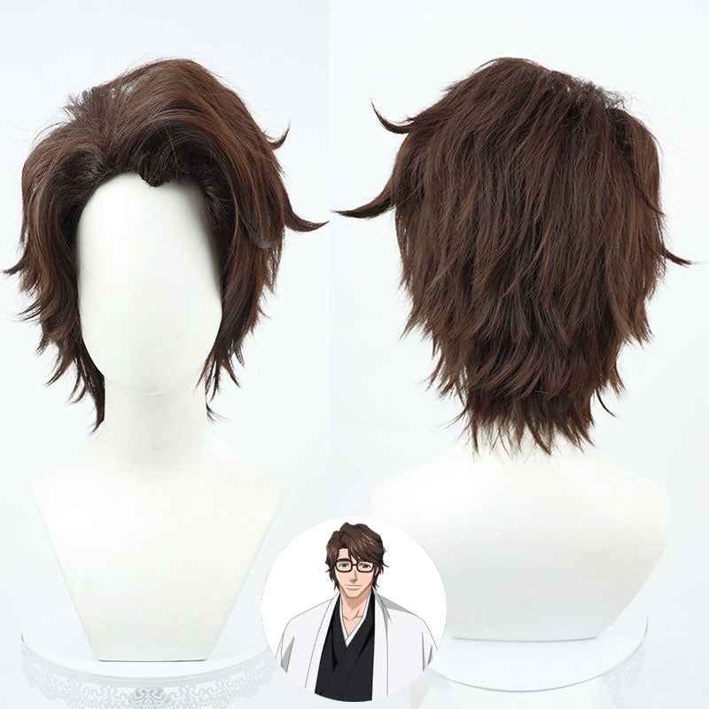 Bleach Sōsuke Aizen Seireitou Sousuke Aizen Cosplay Wig B Edition