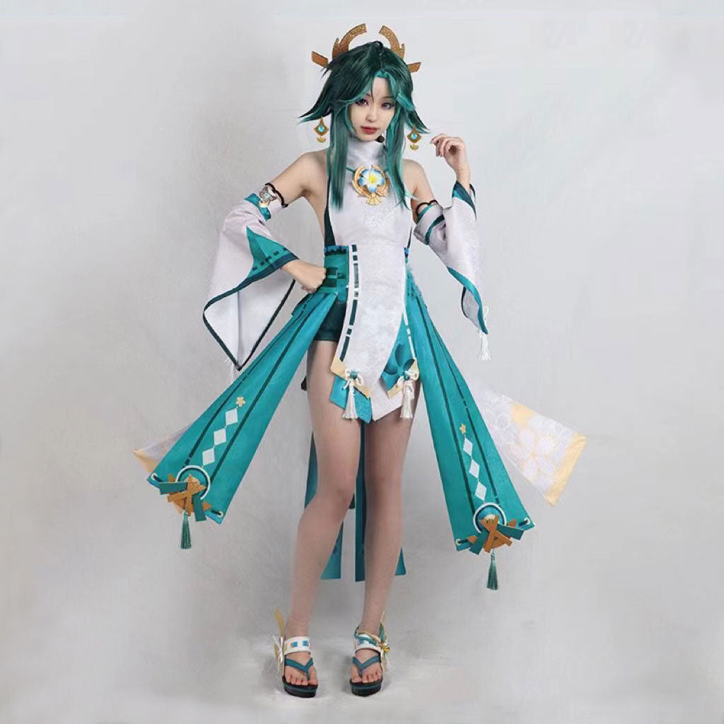 Genshin Impact Yae Miko Guuji Yae Xiao Cosplay Costume – Winkcosplay