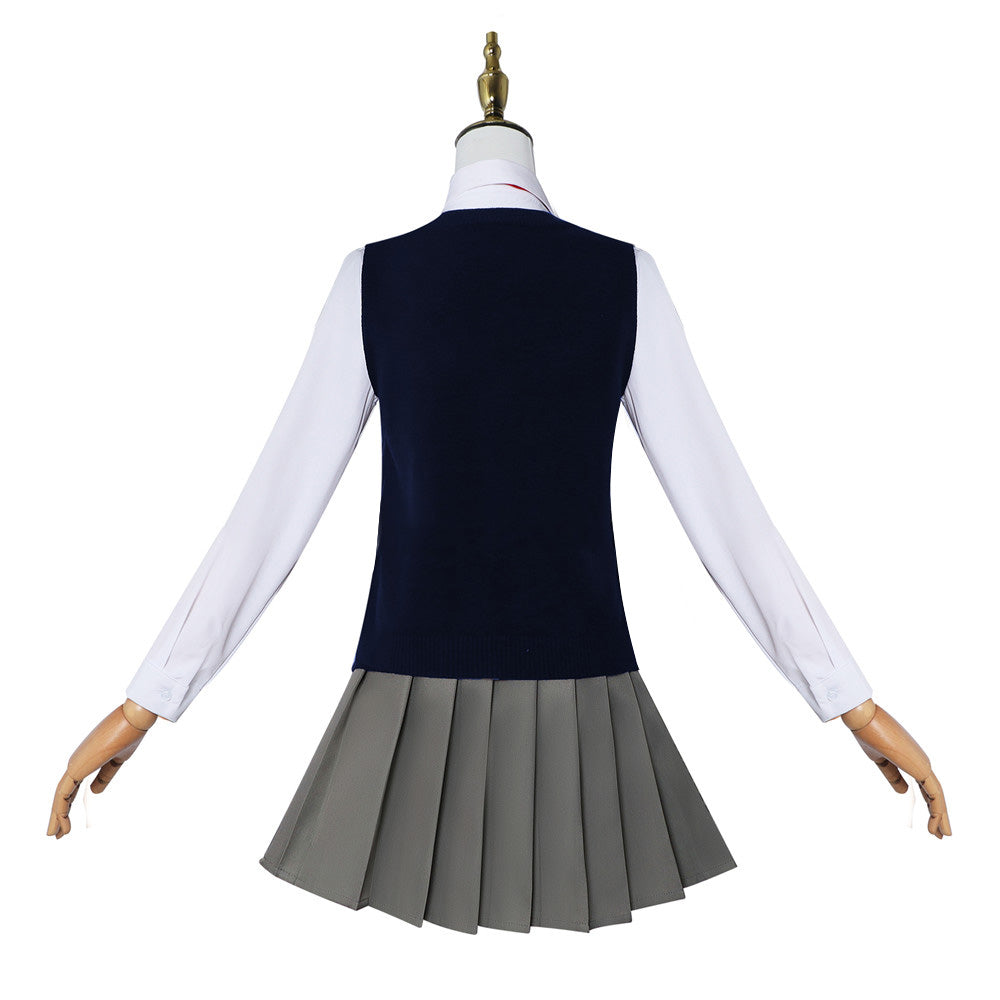 2.5 Dimensional Seduction Lilysa Amano Ririsa Amano School Uniform Cosplay Costume