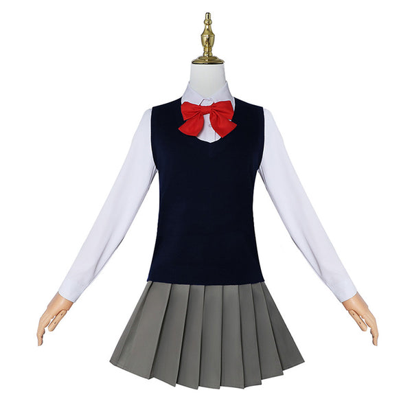 2.5 Dimensional Seduction Lilysa Amano Ririsa Amano School Uniform Cosplay Costume