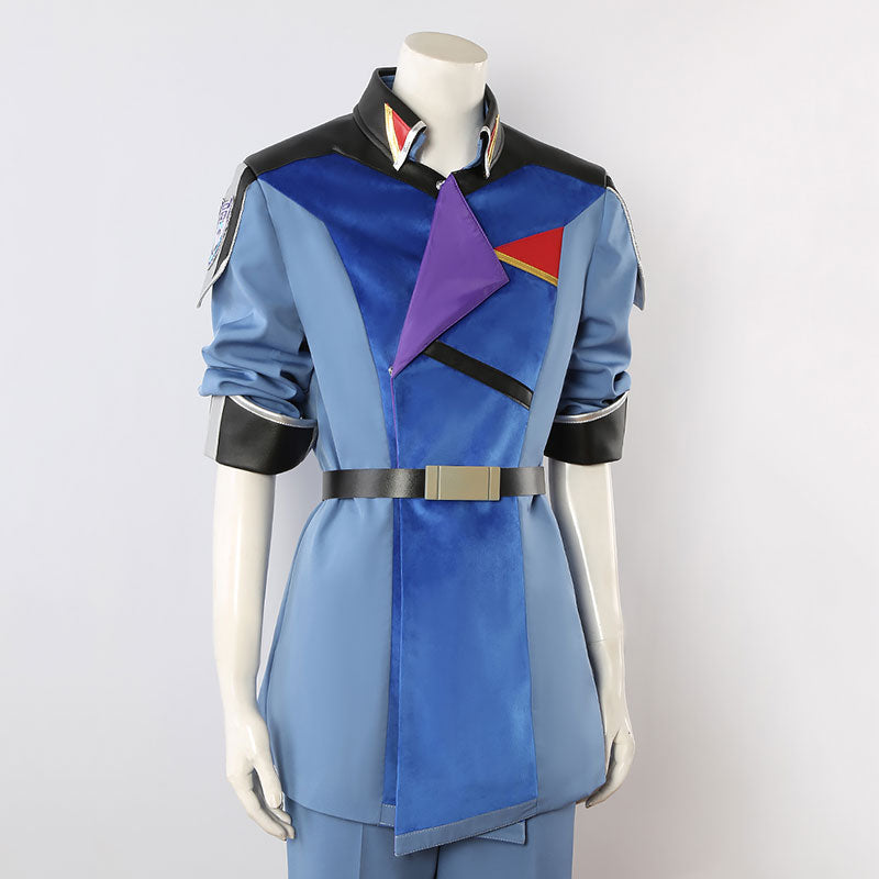 2024 Movie Mobile Suit Gundam SEED Freedom Mu La Flaga Cosplay Costume