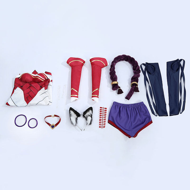 2XKO Ahri Cosplay Costume