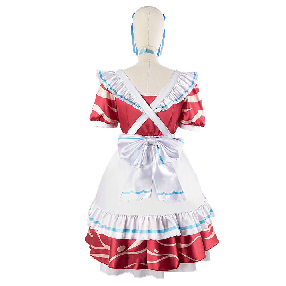 Virtual YouTuber Akami Karubi Cosplay Costume