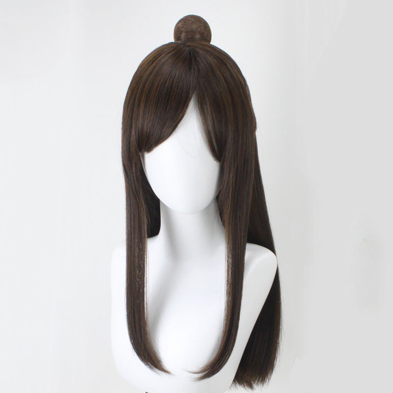 Ace Attorney Ema Skye Cosplay Wig