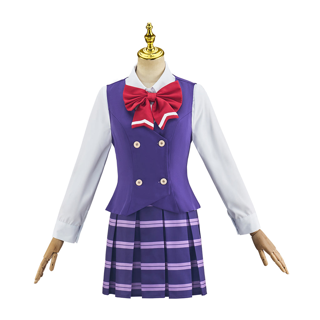 Ace Attorney Gyakuten Saiban Hozuki Akane Ema Skye Cosplay Costume