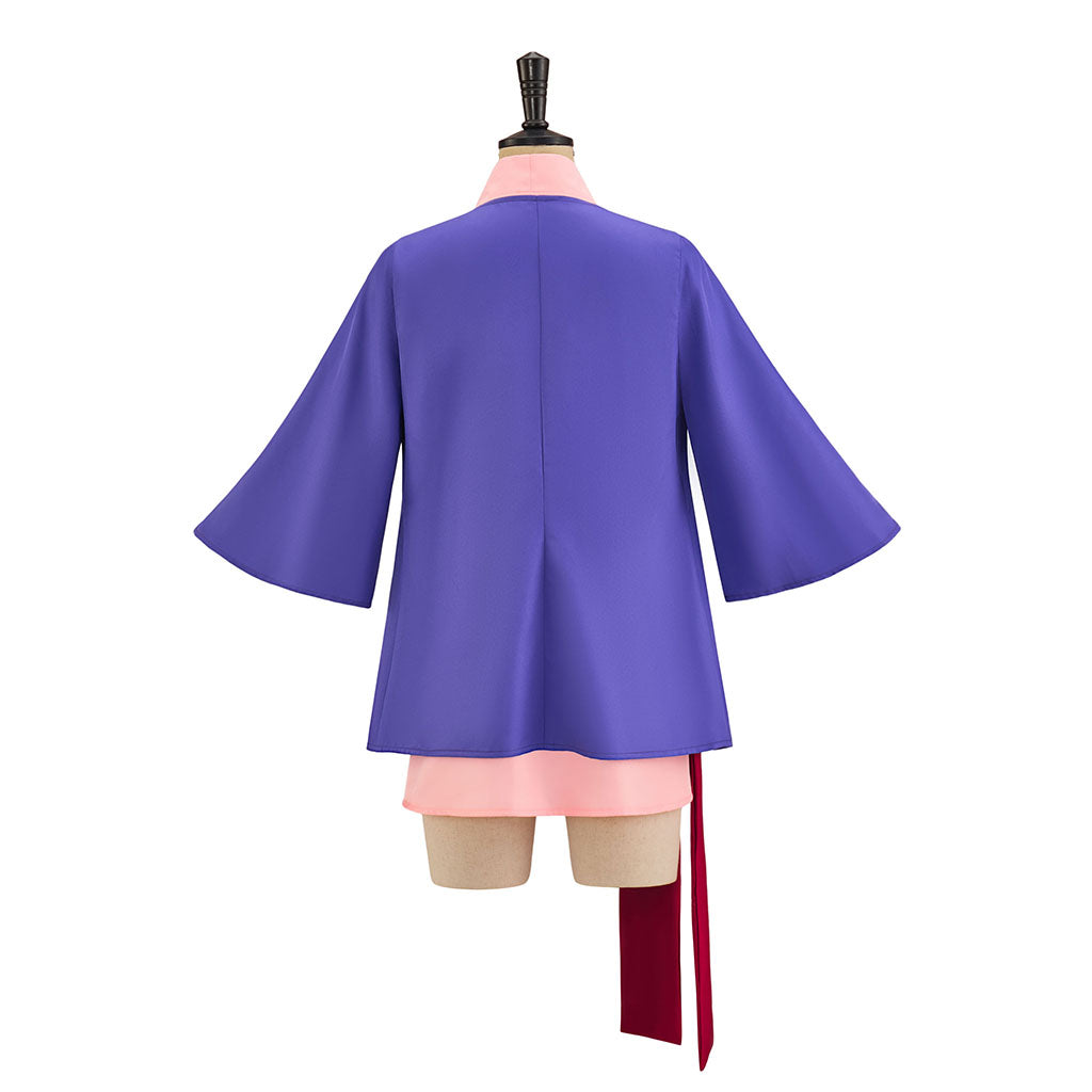 Ace Attorney Gyakuten Saiban Maya Fey Cosplay Costume