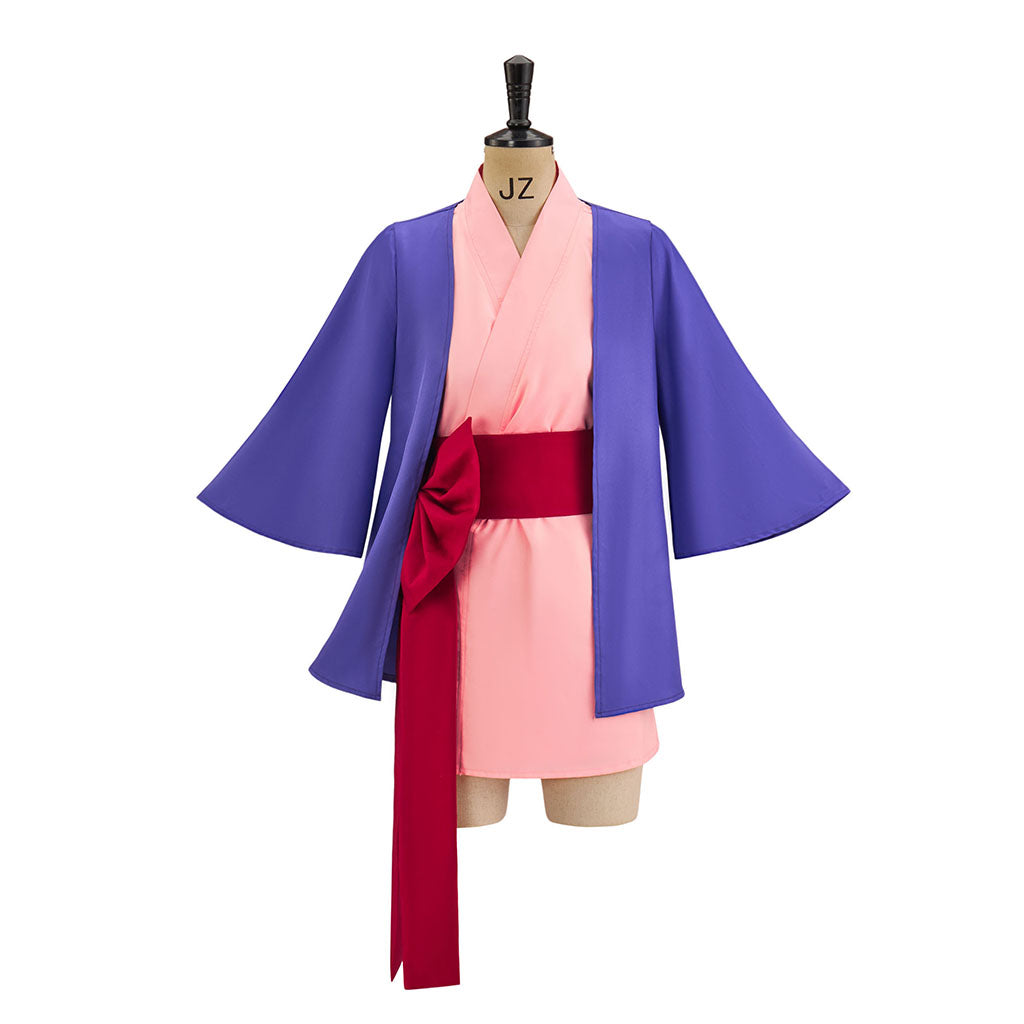 Ace Attorney Gyakuten Saiban Maya Fey Cosplay Costume