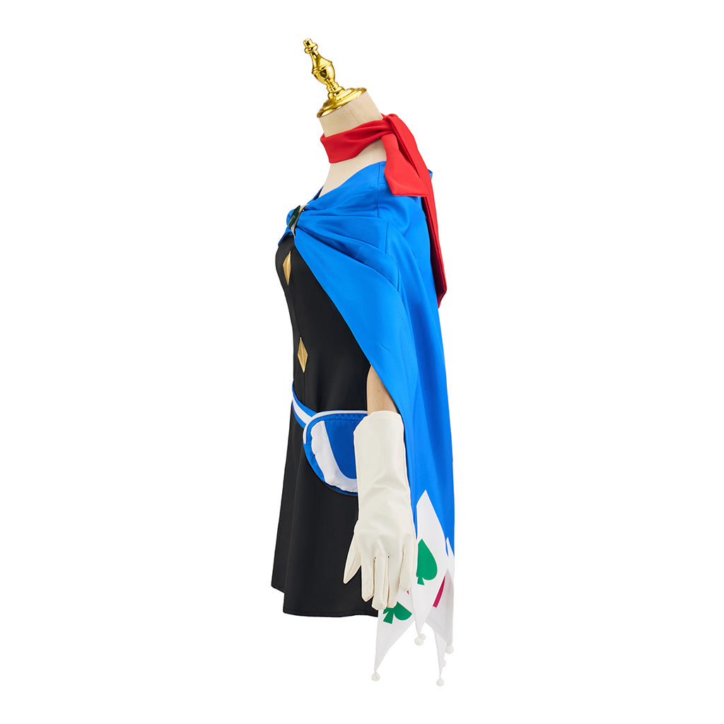 Ace Attorney Gyakuten Saiban Trucy Wright Cosplay Costume