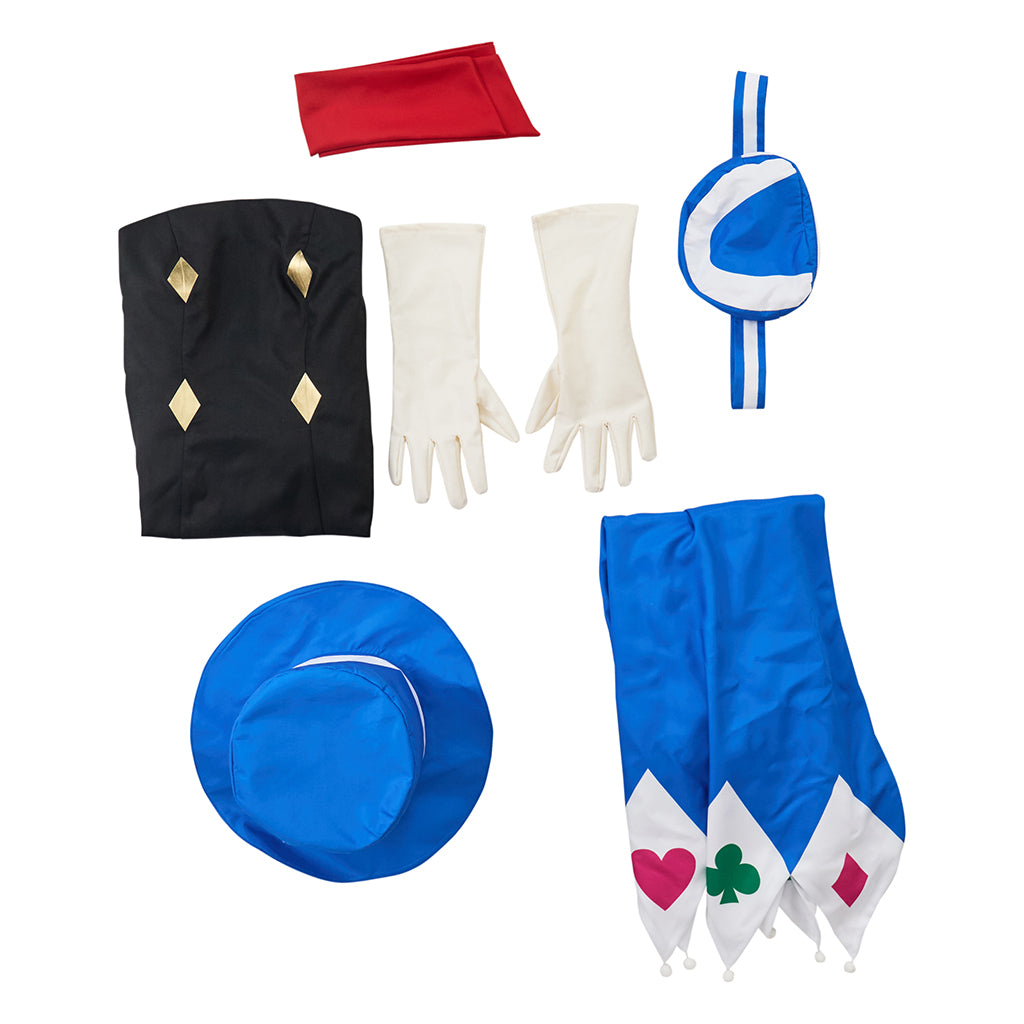 Ace Attorney Gyakuten Saiban Trucy Wright Cosplay Costume