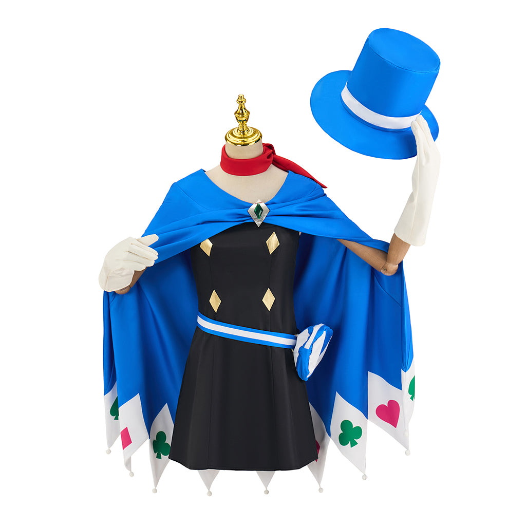 Ace Attorney Gyakuten Saiban Trucy Wright Cosplay Costume