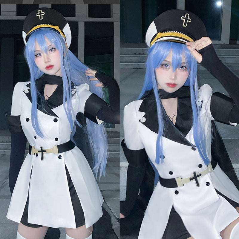 Akame Ga Kill! Esdeath Halloween Cosplay Costume