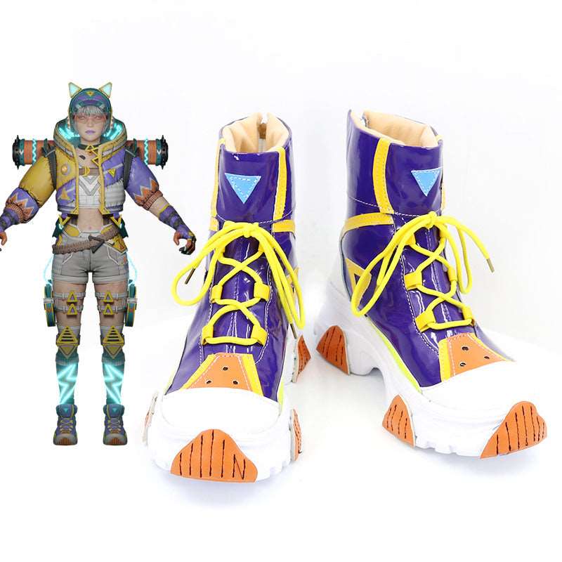 Apex Legends 3rd Anniversary Wattson Cosplay Shoes