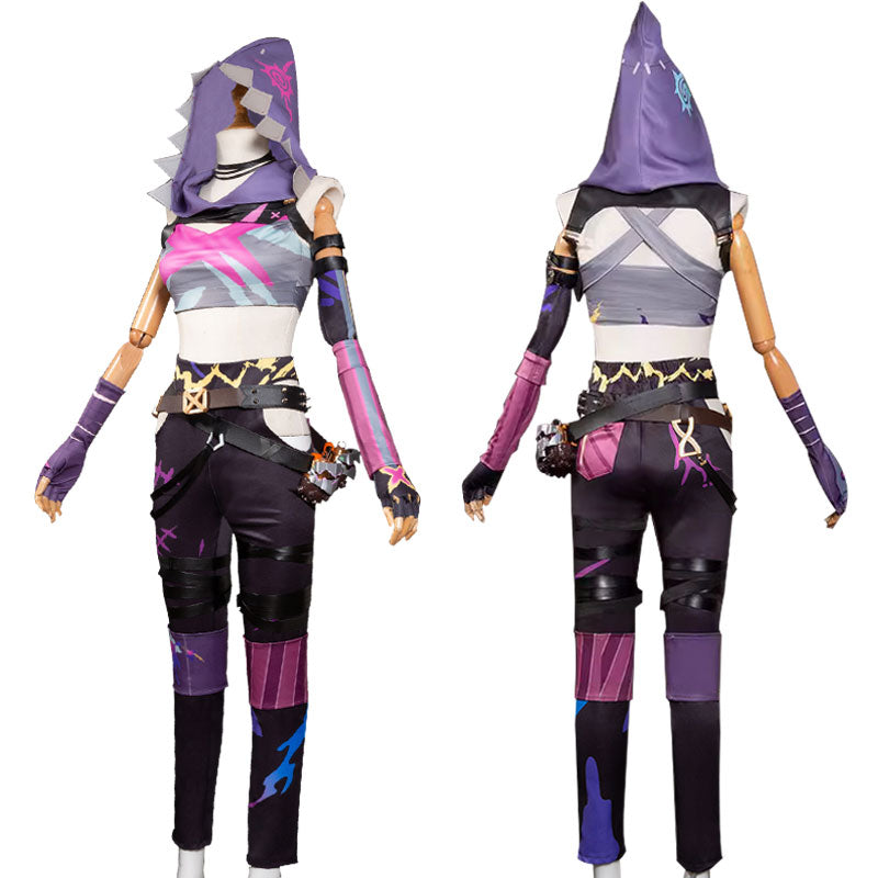 Arcane Season 2 League Of Legends Prodigy Jinx Cosplay Costume