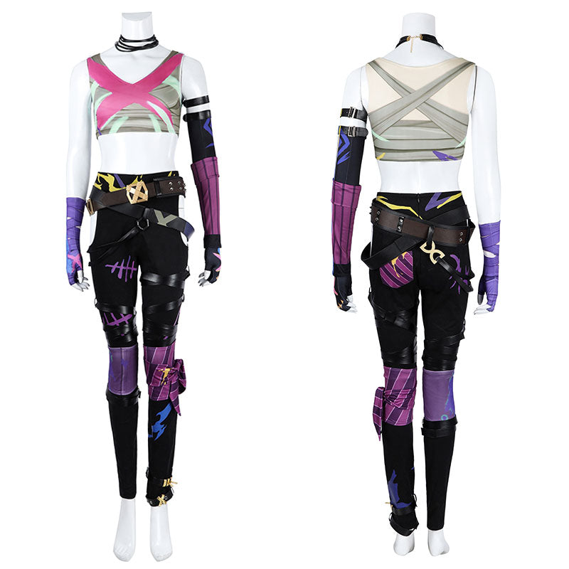 Arcane Season 2 League Of Legends Prodigy Jinx B Edition Cosplay Costume