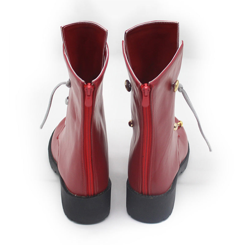 Arcane Season 2 League Of Legends Vi Red Cosplay Shoes