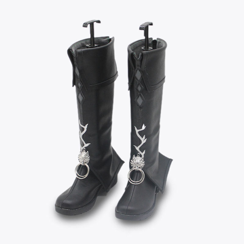 Arknights Lappland the Decadenza Shoes Cosplay Boots