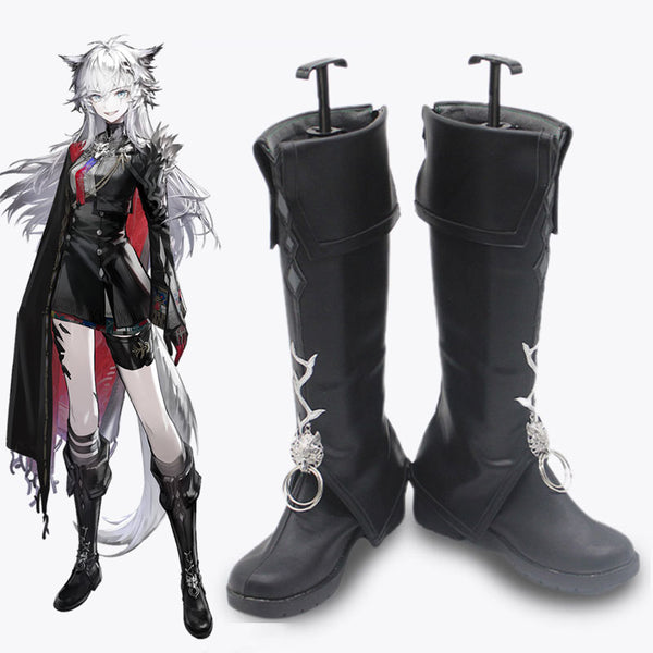 Arknights Lappland the Decadenza Shoes Cosplay Boots