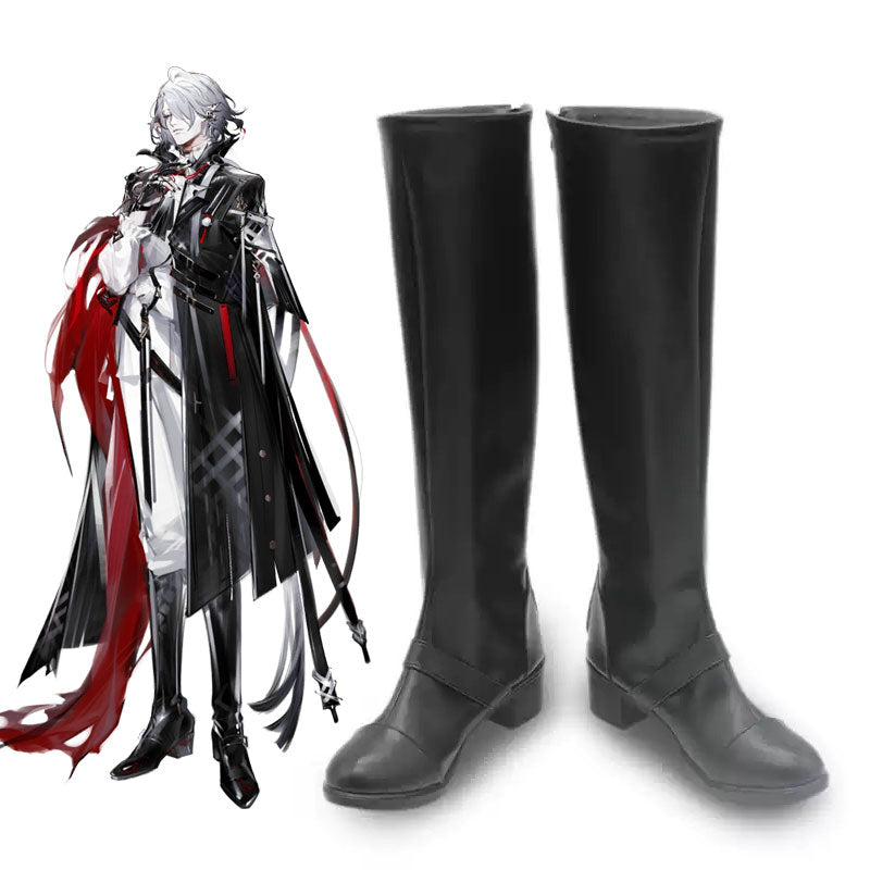 Arknights Sanguinarch Shoes Cosplay Boots