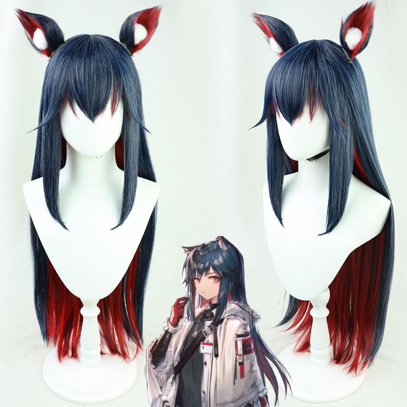 Arknights Winter Messanger Texas Cosplay Wig