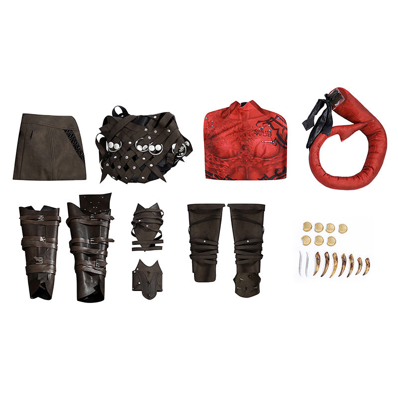 Baldur's Gate 3 Karlach Cosplay Costume