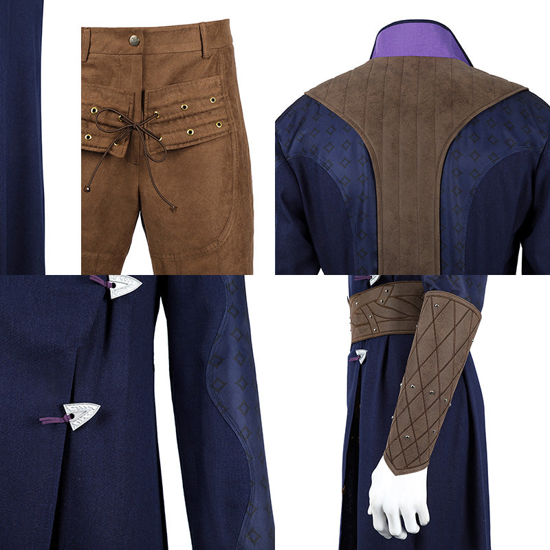 Baldur's Gate Gale Dekarios Gale Companion B Edition Cosplay Costume