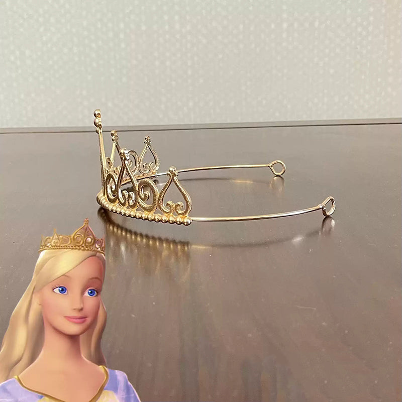 Barbie as the Princess and the Pauper Princess Anneliese Crown Cosplay Accessory Prop