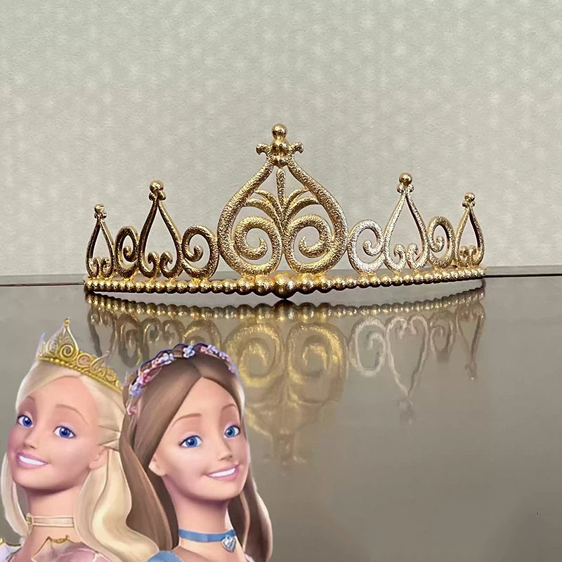 Barbie as the Princess and the Pauper Princess Anneliese Crown Cosplay Accessory Prop