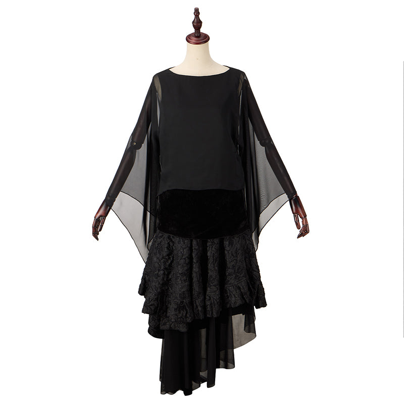 Beetlejuice Lydia Deetz Black Cosplay Costume