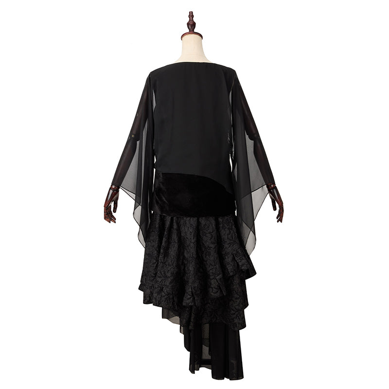 Beetlejuice Lydia Deetz Black Cosplay Costume