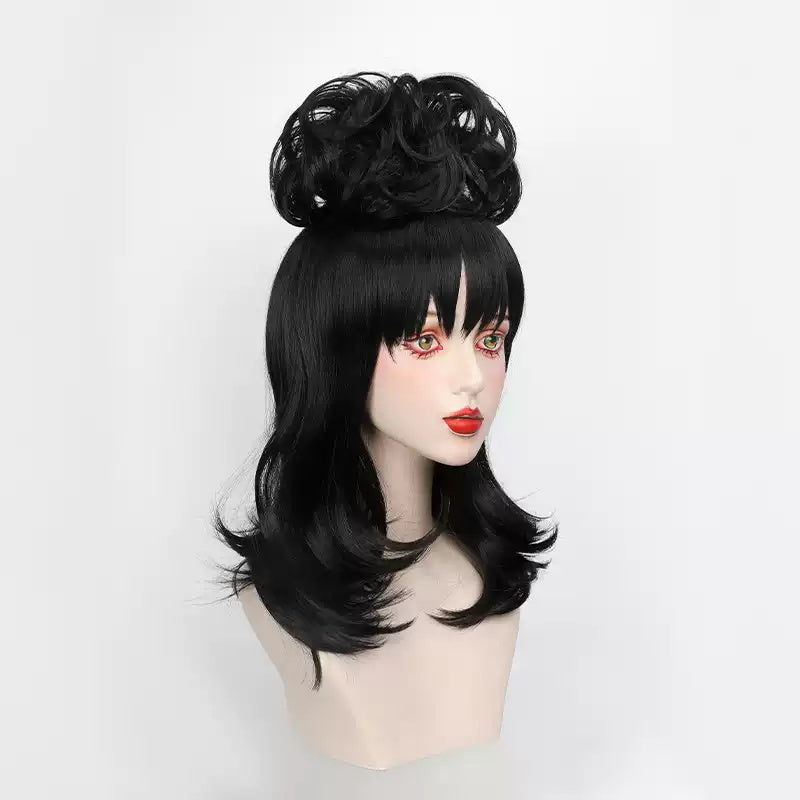 Beetlejuice Lydia Deetz Cosplay Wig