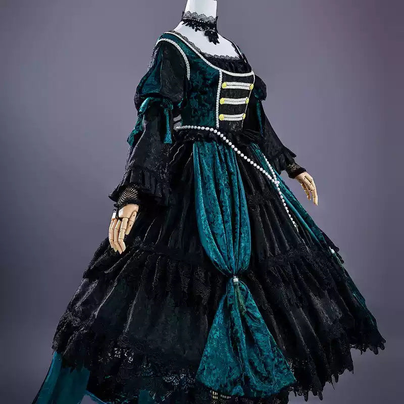 Black Butler Ciel Phantomhive Sieglinde Sullivan Emerald Witch Cosplay Costume