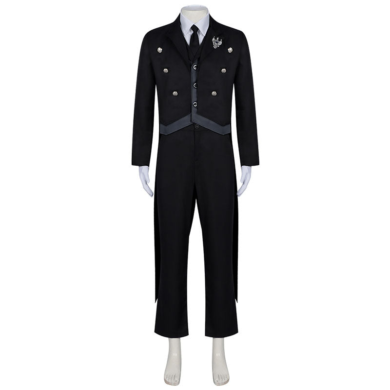 Black Butler: Emerald Witch Arc Sebastian Michaelis Cosplay Costume