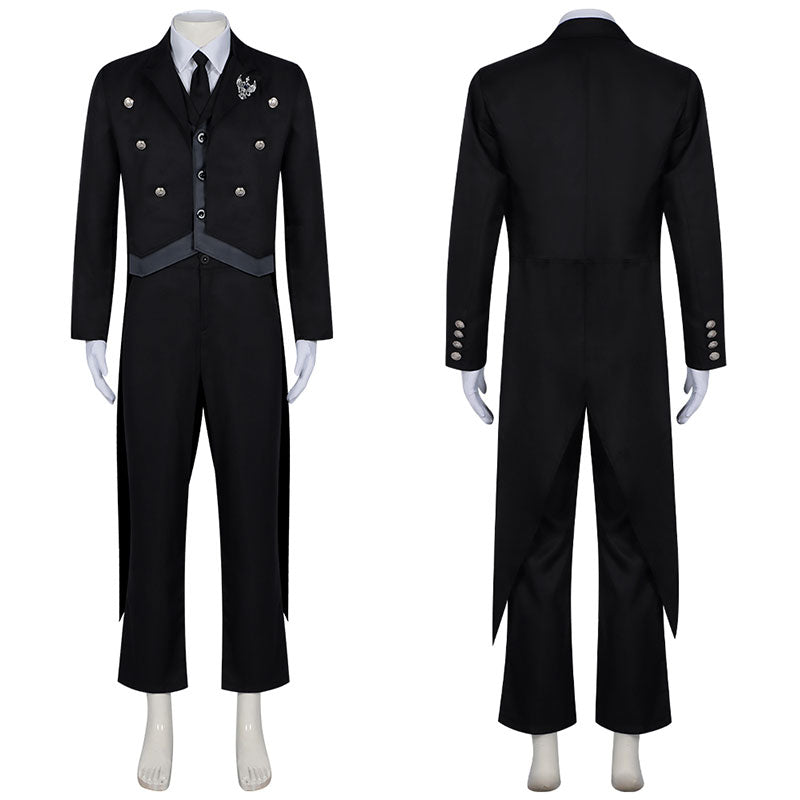 Black Butler: Emerald Witch Arc Sebastian Michaelis Cosplay Costume