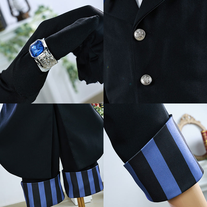 Black Butler Kuroshitsuji Movie: Book of the Atlantic Ciel Phantomhive Cosplay Costume