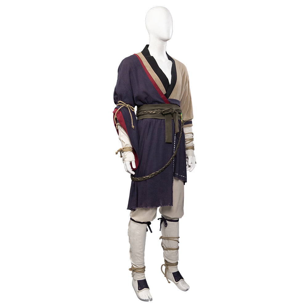 Black Myth: Wukong Monkey King Pilgrim's Garb Cosplay Costume