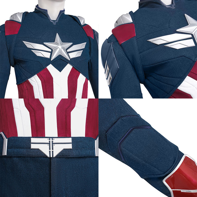 Captain America: Brave New World Captain America Sam Wilson Falcon Cosplay Costume