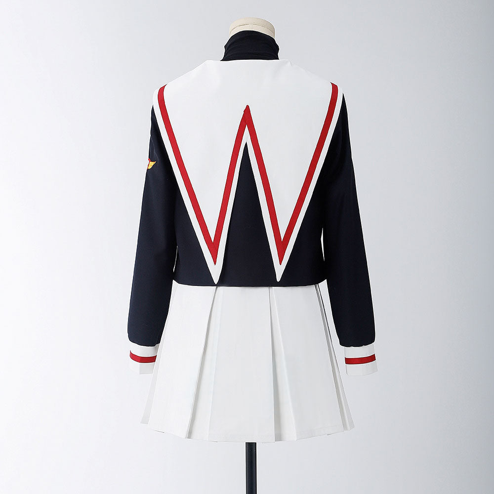 Cardcaptor Sakura Tomoyo Daidouji Sakura Kinomoto Tomoeda Elementary School Uniform Cosplay Costume