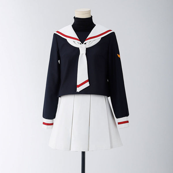 Cardcaptor Sakura Tomoyo Daidouji Sakura Kinomoto Tomoeda Elementary School Uniform Cosplay Costume