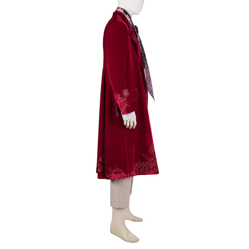 Charlie and the Chocolate Factory Willy Wonka Cosplay Costume