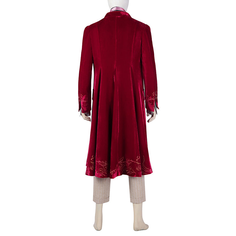 Charlie and the Chocolate Factory Willy Wonka Cosplay Costume