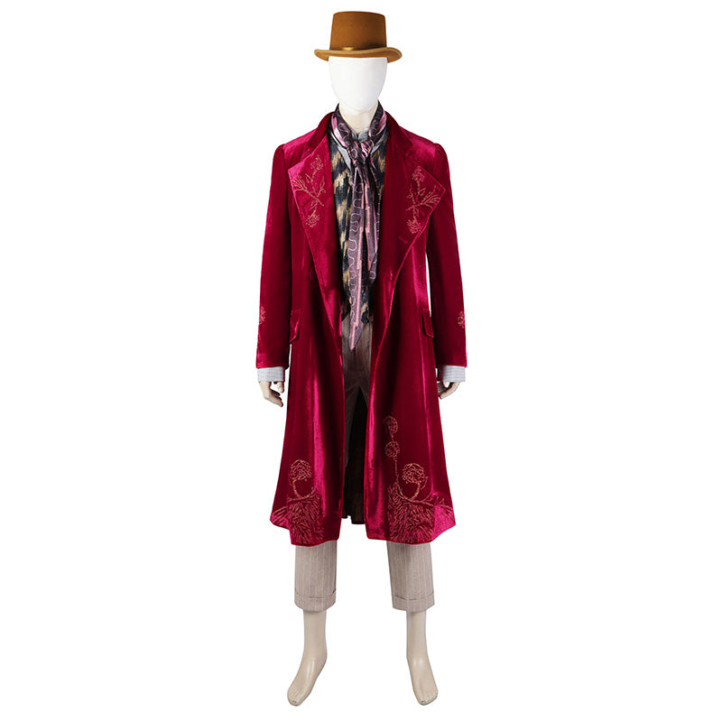 Charlie and the Chocolate Factory Willy Wonka Cosplay Costume – Winkcosplay