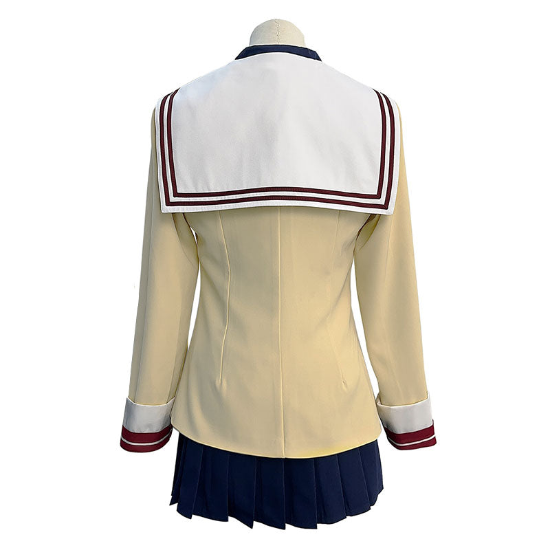 Clannad Nagisa Furukawa Scool Uniforms Cosplay Costume