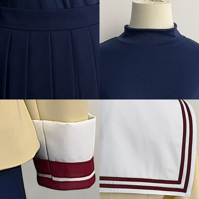 Clannad Nagisa Furukawa Scool Uniforms Cosplay Costume