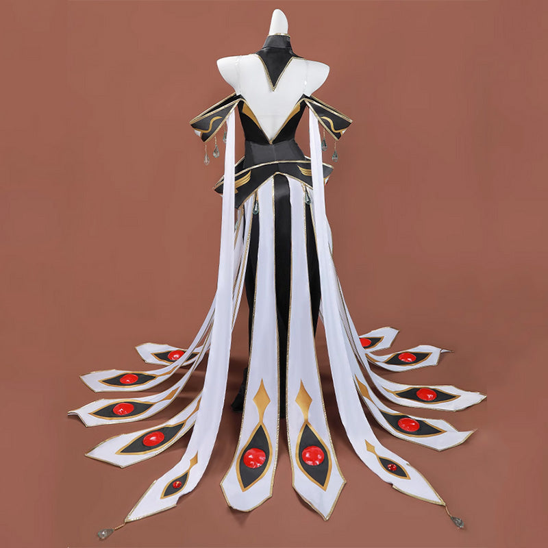 Code Geass C.C. CC White Queen Cosplay Costume