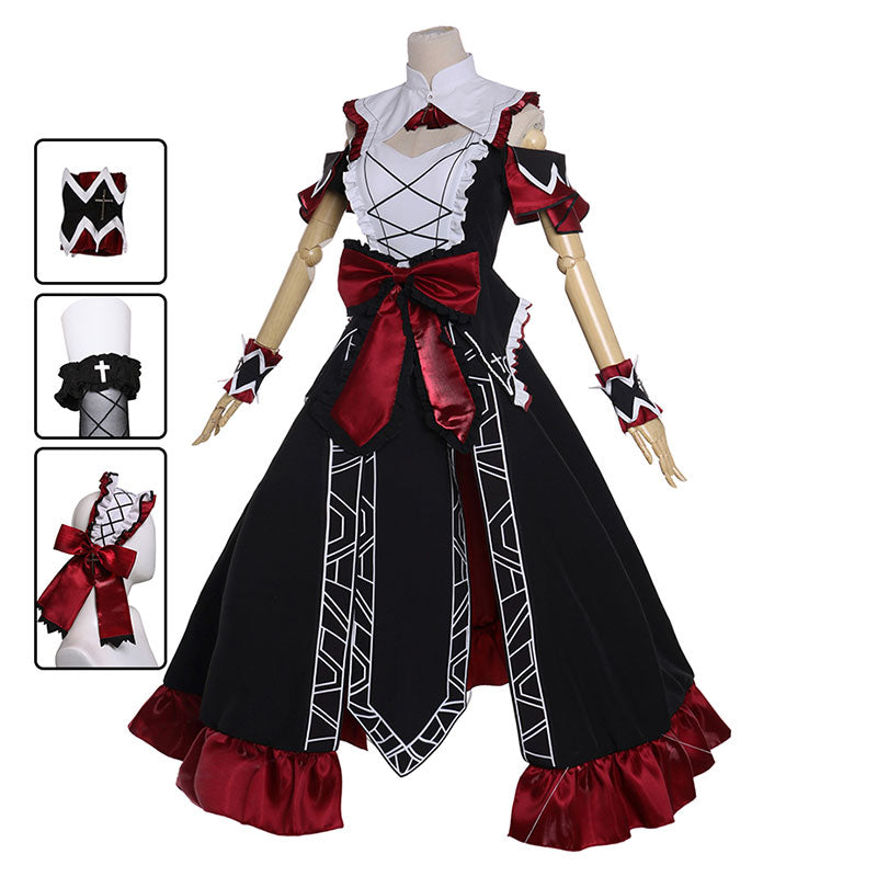 Date A Live Rasiel Tokisaki Kurumi Cosplay Costume