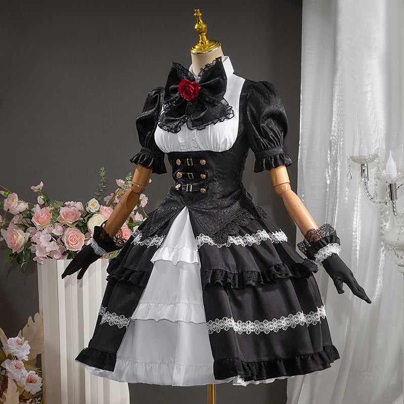 Date A Live Tokisaki Kurumi Cosplay Costume