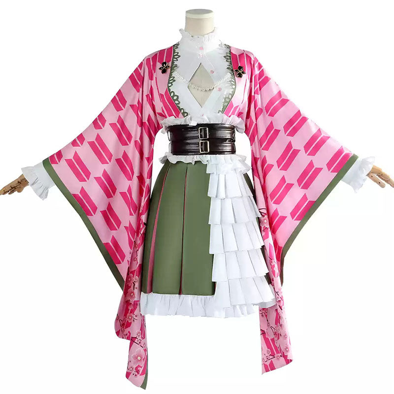 Demon Slayer: Kimetsu No Yaiba Kanroji Mitsuri 5th Anniversary Cosplay Costume