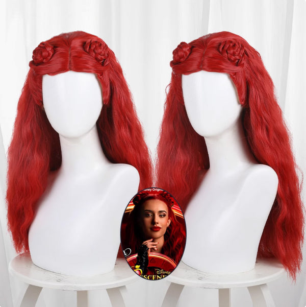 Descendants: The Rise of Red Red Cosplay Wig